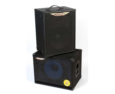 An Ashdown MAG 115-200 Bass speaker cabinet; and an Ashdown RM-MAG 115 Bass speaker cabinet. (2)