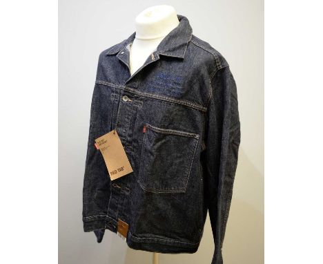 Levi Strauss &amp; Co. denim jacket, produced for the tour staff only and not for general sale, for the 2000 Bob Dylan Europe