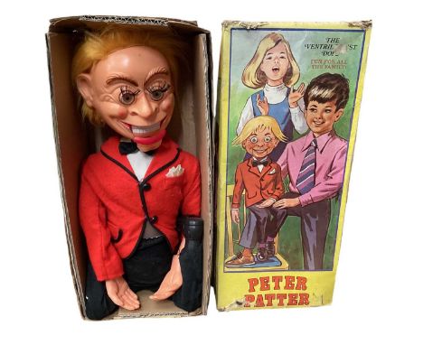 Vintage Peter Patter ventriloquist doll, in original box, Padgett Brothers Puppet Theatre &amp; Fairy Tale Hand Puppets (3)Th