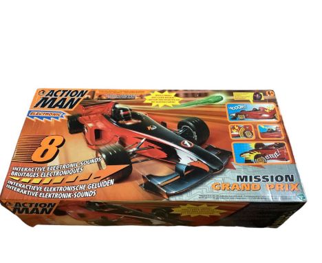 Hasbro Action Man F1 Grand Prix Mission Racing Car (The items in this auction are located offsite and as such, we have limite