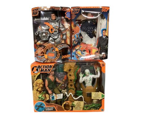 Hasbro Action Man Mission Sets, boxed (see images for content) (4 boxes)The items in this auction are located offsite and as 