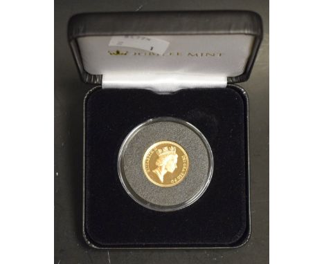 Coins - a Jubilee Mint 22ct gold sovereign, Maklouf Portrait, dated 1994, certificate, boxed