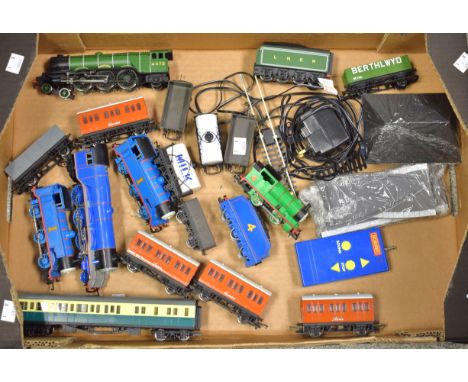 Trains OO gauge - Hornby Flying Scotsman locomotive and tender;  Thomas Tank Engine etc Goods Rolling Stock etc 