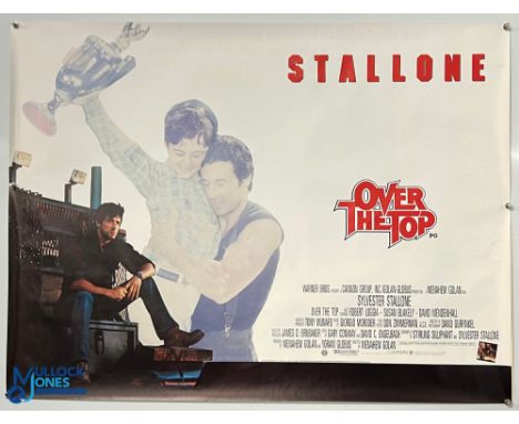 Original Movie/Film Posters (3) – 1987 Stallone Over The Top, 1986 Rodney Dangerfield Back To School and 1986 Playing for Kee