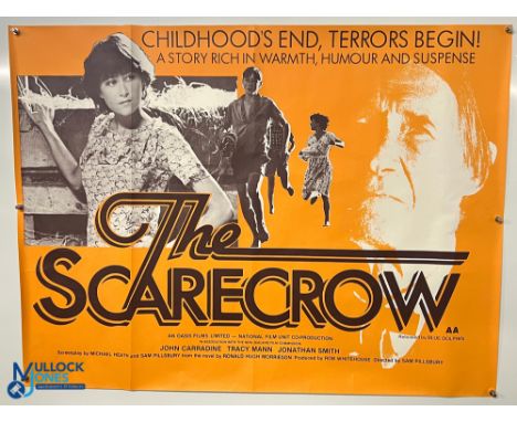 Original Movie/Film Poster – The Scarecrow 40x30” approx. kept rolled, light folds apparent Ex Cinema Stock
