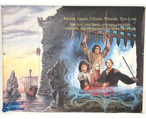 Original Movie/Film Poster – 1987 The Princess Bride 40x30” approx. light folds, creases apparent, kept rolled Ex Cinema Stoc