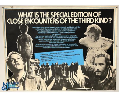 Close Encounters Original Movie/Film Posters (6) – to include Every 15 minutes someone sees a UFO; Close Encounters of the fi