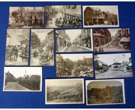 Postcards, a large collection of approx 330 cards, mostly of Norfolk, with RPs of Cruisers and Yachts on the Broads, Cromer L