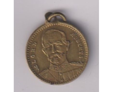 Tobacco issue, Wills, Boer War Medallion, 'K' size, type, Lord Roberts (sl mark to back, gd) (1)