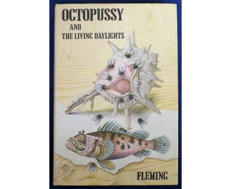 Book, Octopussy And The Living Daylights, Ian Fleming, First Edition, James Bond in Jamaica and also Berlin. Published by Jon