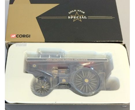 Corgi Gold Star John Murpheys Proud peacock steam traction engine New MIB
