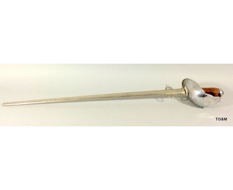 British Cavalry Troopers sword with Ordnance marks and steel scabbard