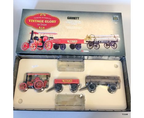 Corgi Garrett Road Tractor Trailer & Logs. 80305 New MIB