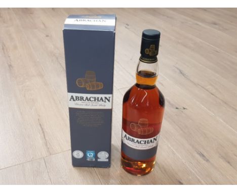 70CL BOTTLE OF ABRACHAN TRIPLE OAK MATURED BLENDED SCOTCH WHISKY IN ORIGINAL BOX