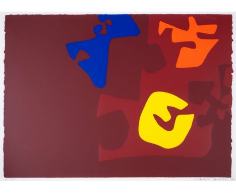 Patrick Heron (1920-1999)Untitled, from the Rothko PortfolioScreenprint in colours, 1972, signed, dated and inscribed 'A/P' i