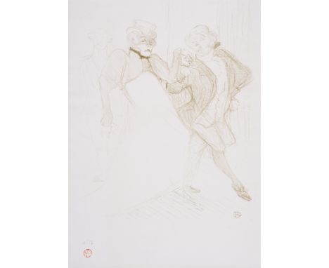 Henri de Toulouse-Lautrec (1864-1901)R&eacute;jane et Galipaux, from Madame sans G&ecirc;ne (Wittrock 44; Delteil 52)Lithogra