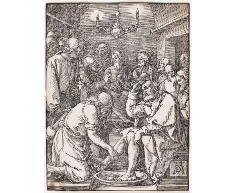 Albrecht D&uuml;rer (1471-1528)Christ Washing&nbsp;the&nbsp;Feet&nbsp;of the&nbsp;Disciples, from "The Small Passion"Woodcut,