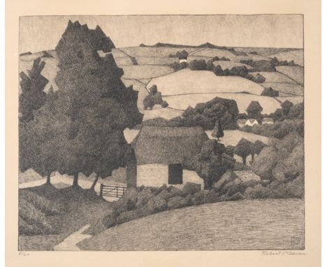 Robert Polhill Bevan (1865-1925)Rosemary, Devon (Dry 31)Lithograph, 1922, signed in pencil, numbered from the edition of 40, 