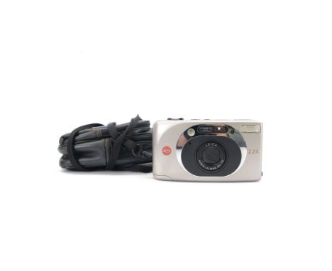 Leica Z2X 35mm compact film camera serial no. 2583683, in Jessops soft shell case