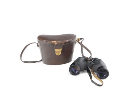 Carl Zeiss 8 x 50 B binoculars, serial no. 615911 made in Germany, in original case