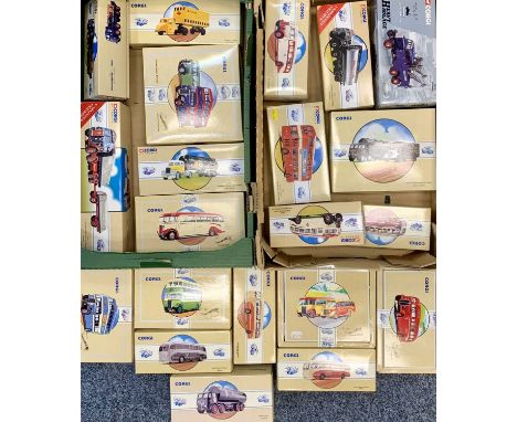 CORGI CLASSICS & COMMERCIALS DIE CAST SCALE MODEL VEHICLES (22), boxedProvenance: private collection Flintshire 