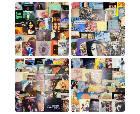 LARGE COLLECTION OF LP RECORDS, mainly 1960s/70s, various genres, artists including The Beatles, Santana, Doctor Hook, Stevie