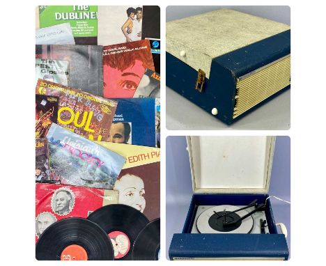 VARIOUS LP RECORDS including Rolling Stones 'Beggar's Banquet', Chuck Berry 'I'm a Rocker', Edith Piaf & others with a Fideli