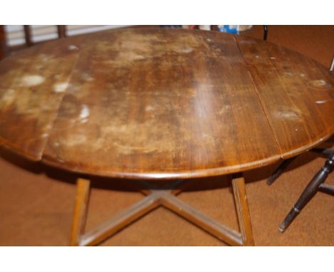 Ercol drop leaf dining table 