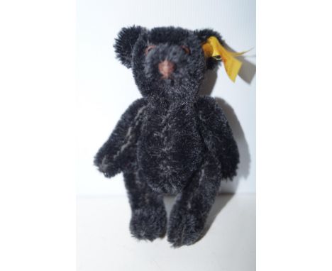 Steiff mini black teddy Approximately 10 cm 
