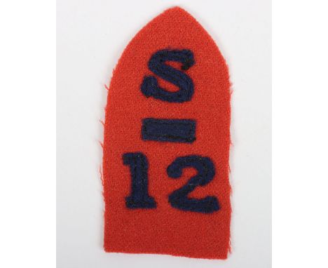 WW1 Australian 12th Ammunition Park Section Badge: WW1  felt cloth stitched badge, rare to find  in good condition. 