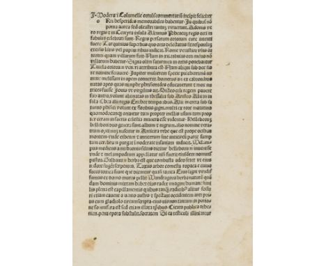 Columella (Lucius Junius Moderatus).- Laetus (Pomponius) Hortuli commentarium, sive In de re rustica Lib. X commentum, collat