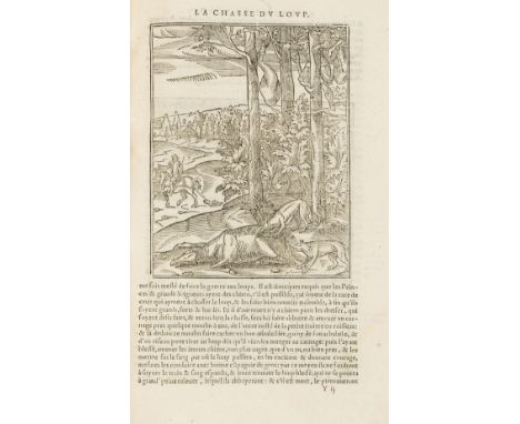 Estienne (Charles) and Jean Liebault. L'Agriculture et Maison Rustique, 2 parts in 1, first title in red and black, both titl