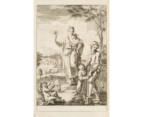 Vanière (Jacques) Della Possessione di Campagna quattro libri, first Italian edition, engraved frontispiece, title vignette a