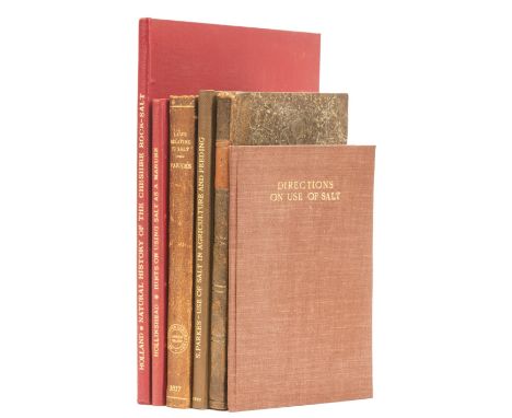 Salt.- Parkes (Samuel) Thoughts on the Laws Relating to Salt; with arguments for the repeal of  those laws, first edition, pr