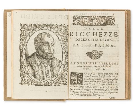 Bonardo (Giovanni Maria) Le ricchezze dell'Agricoltura... mandate in luce da Luigi Grotto cieco d'Adria, collation: [π]2, A-I