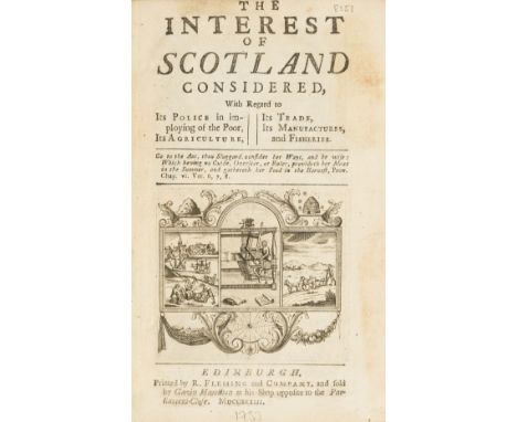Scotland.- Naismith (John) Thoughts on Various Objects of Industry produced in Scotland, first edition, library cloth, for th