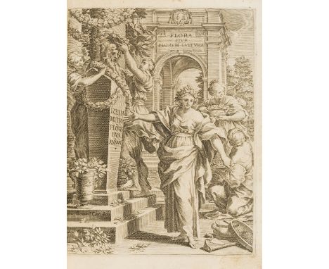 Ferrari (Giovanni Battista) Flora overo Cultura di Fiori, first edition in Italian, engraved allegorical frontispiece, engrav