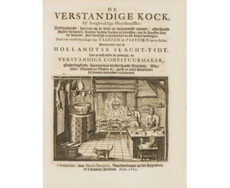 Gardens.- Nylandt (Pieter) and Jan van der Groen. Het Vermakelyck Landt-Leven, 3 vol. in 1 comprising: Nylandt (Pieter) Den V