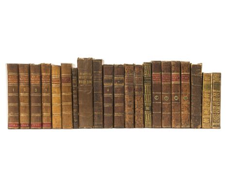 Mills (John) A New and Complete System of Practical Husbandry, 5 vol., first edition, titles in red and black, engraved front