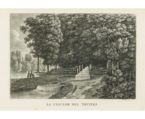 Gardens.- [Girardin (Stanislas, Comte de)] Promenades ou Itinéraire des Jardins de Chantilly, first edition, folding engraved