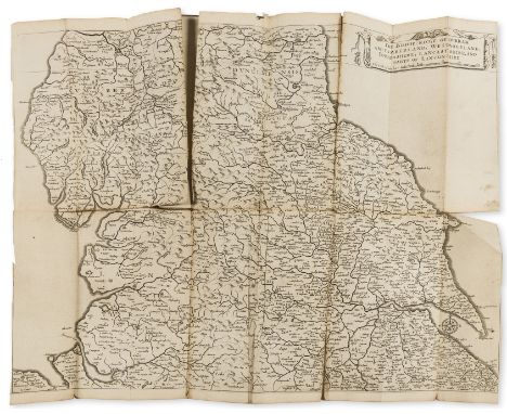 The Quartermaster's Map.- Jenner (Thomas) The Kingdome of England & Principality of Wales...Usefull for all Comanders for Qua