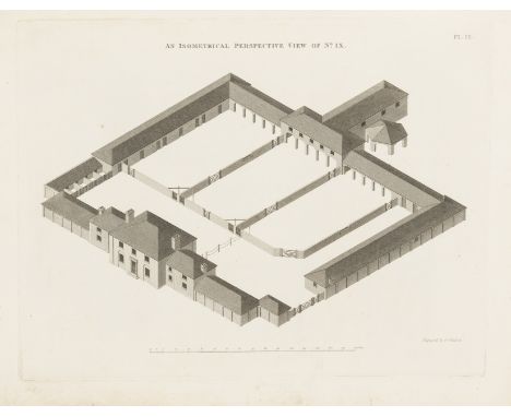 Farm Buildings.- Waistell (Charles) & Joseph Jopling. Designs for Agricultural Buildings..., first edition, 12 engraved plate