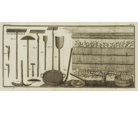 Gardens.- [Morin (Pierre)] Remarques Necessaires pour la Culture des Fleurs, additional engraved pictorial title, lightly sta
