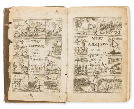 Blagrave (Joseph) The Epitome of the Art of Husbandry [and New Additions to the Art of Husbandry], 2 parts in 1 vol., engrave