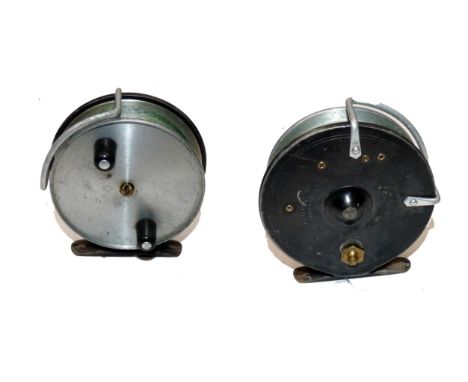 REEL: Hardy The Triumph Reel 3" diameter, solid alloy drum with twin black handles, brass central screw, alloy line guide, co