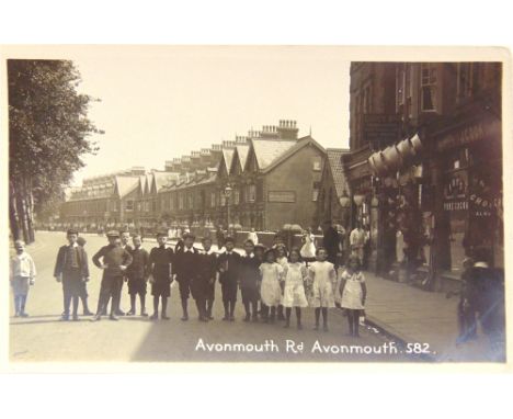 POSTCARDS - TOPOGRAPHICAL &amp; OTHER  Approximately sixty-six cards, comprising real photographic views of Avonmouth Road, A