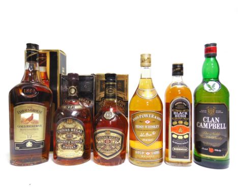 [WHISKY]. CHIVAS REGAL SPECIAL RESERVE 15 YEARS OLD BLENDED WHISKY  one bottle (43%, 75cl), boxed; together with CHIVAS REGAL