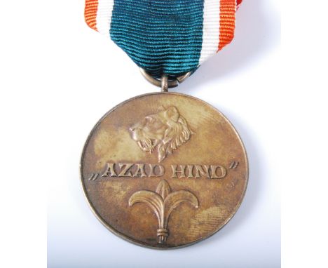 An Azad Hind Indian Volunteers in the German Army decoration.