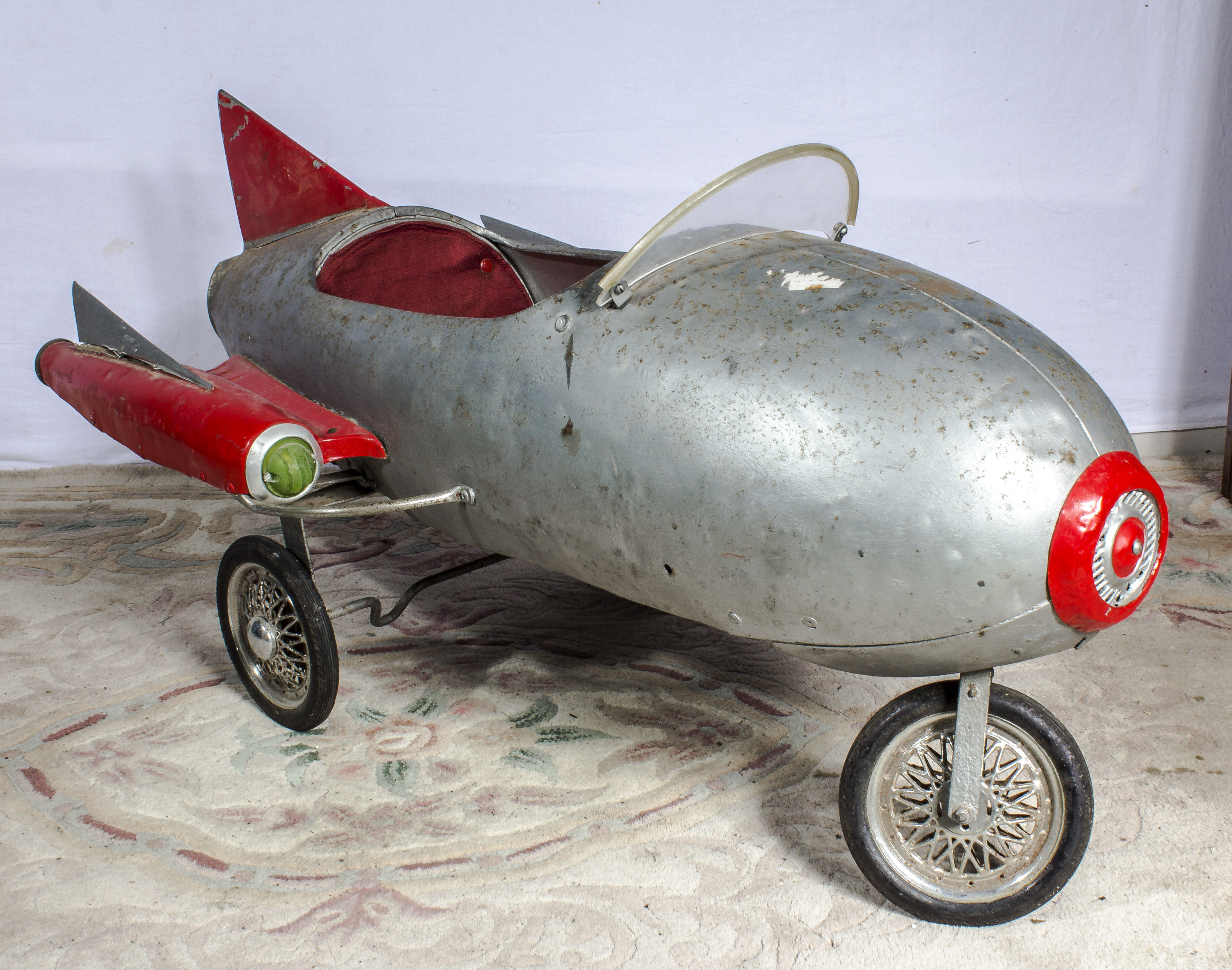 rocket pedal car