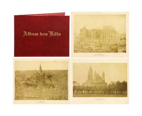J.F. Michiels "Album von Köln"Die ersten Architektur-Photographien Deutschlands wurden ab 1853 von J.F. Michiels (1823-1887) 